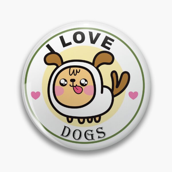 Item preview, Kawaii dog with tongue out designed and sold by GCPshop.