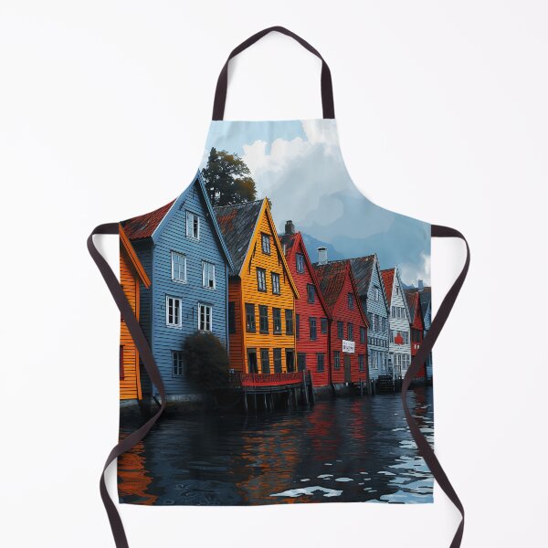 Item preview, Bryggen Norway Hanseatic Heritage designed and sold by MAJORKEYTEES.