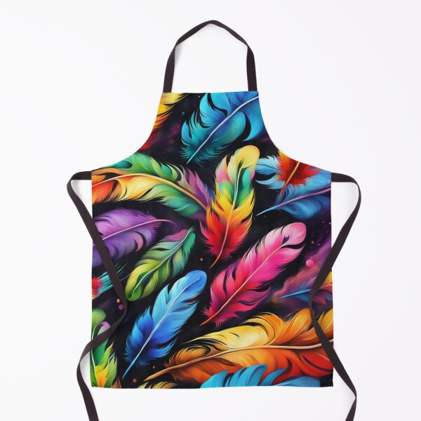 Item preview, Colorful Feathers | Abstract designed and sold by BeeTheArtCo.