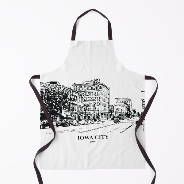 Artikelvorschau, Iowa City – Iowa entworfen und verkauft von Lakeric Cityscapes.