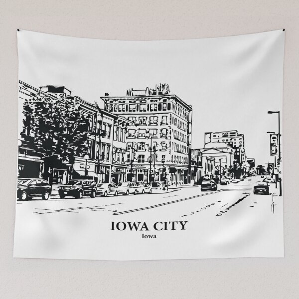 Item preview, Iowa City - Iowa designed and sold by Lakeric Cityscapes.