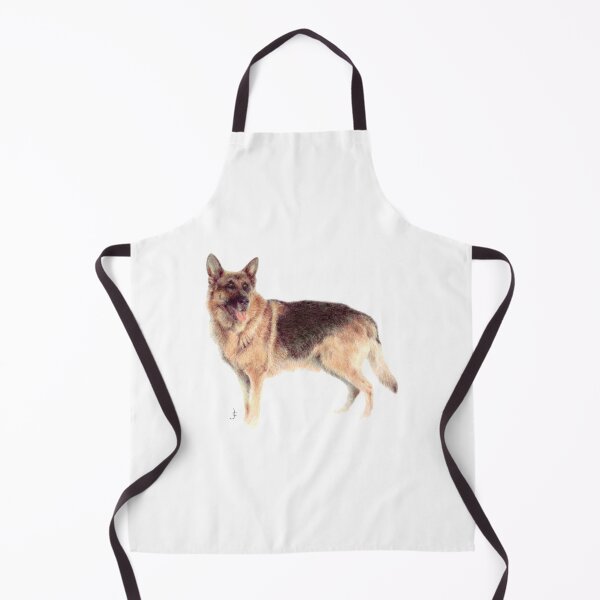 Item preview, German Shepherd coloured pencil for charity designed and sold by JayTCee.