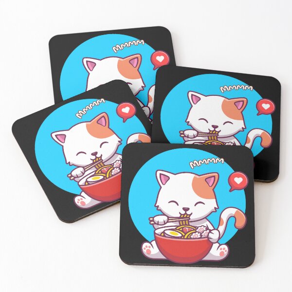 Artikelvorschau, Süße Katze isst leckere Ramen-Nudeln – ich liebe Ramen Neko entworfen und verkauft von ShaneCRob.