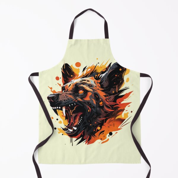 Item preview, wild dog head designed and sold by skateras.