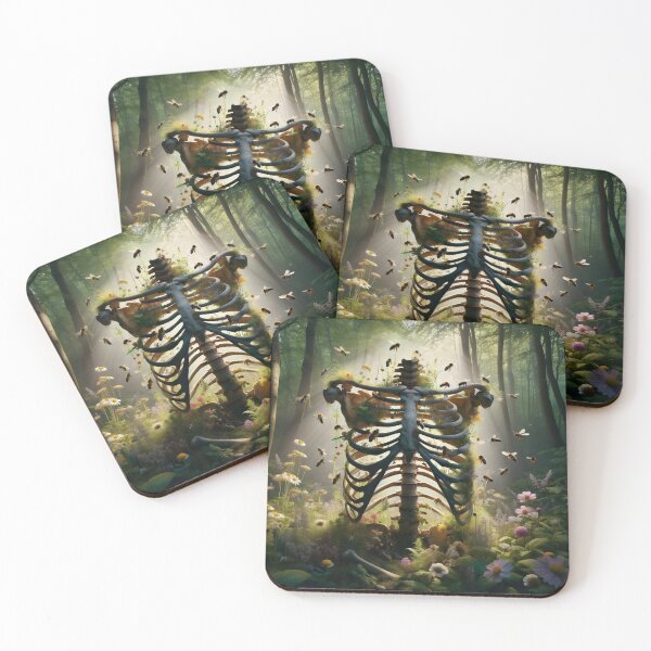 Item preview, bones and botany bees designed and sold by Truck Stop One.