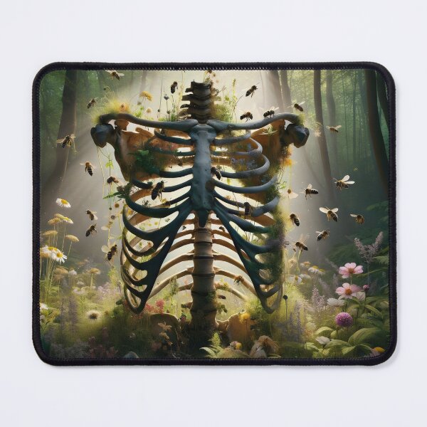 Item preview, bones and botany bees designed and sold by Truck Stop One.