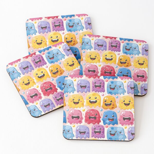 Item preview, Joyful Cartoon Jelly Characters Collection designed and sold by PICbyFemke.