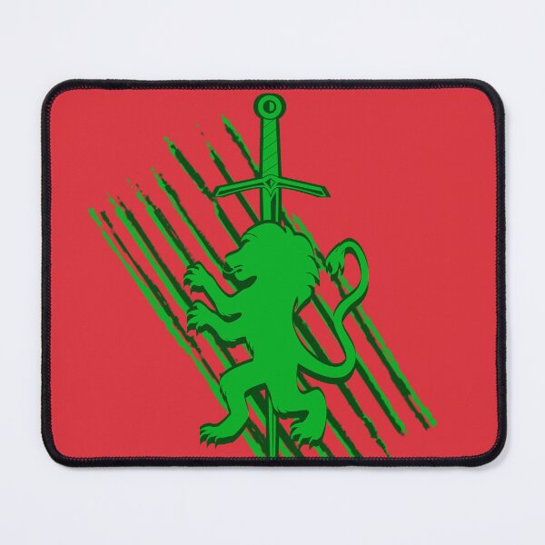 Item preview, Lion sword and claw mark green designed and sold by Warrioll.