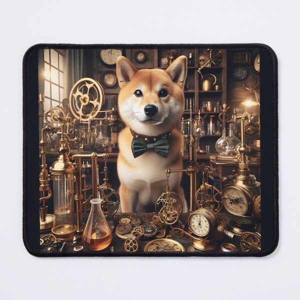 Item preview, Whirlwind of Shiba Inu Art designed and sold by PawspectCreate.