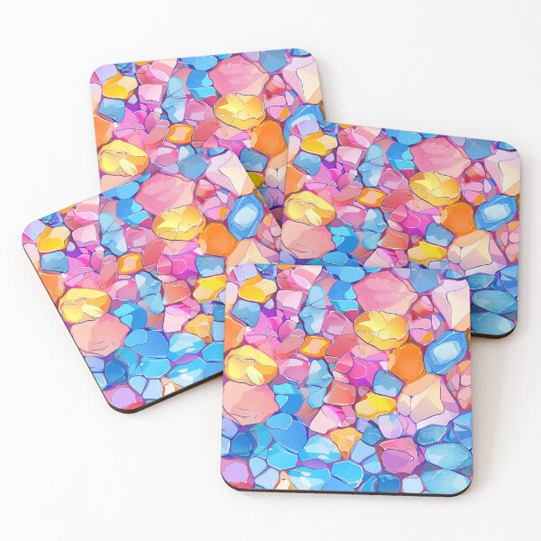 Item preview, Vibrant Mosaic Glass Stones Texture designed and sold by PICbyFemke.