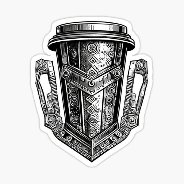 Item preview, Protected by Coffee designed and sold by drawbey.