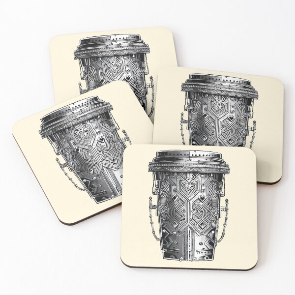 Item preview, Protected by Coffee designed and sold by drawbey.