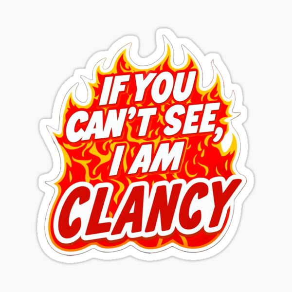 Item preview, I am Clancy designed and sold by CliqueGuy.