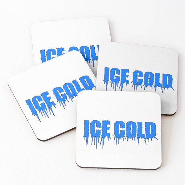Item preview, ICE COLD 4 (Blue and Outline) designed and sold by LeonLambyArt.