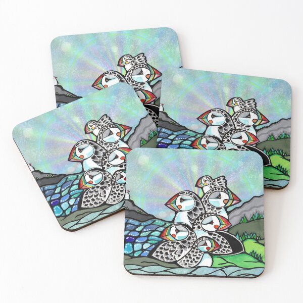 Item preview, Puffin Party designed and sold by ArtByBeatriz.
