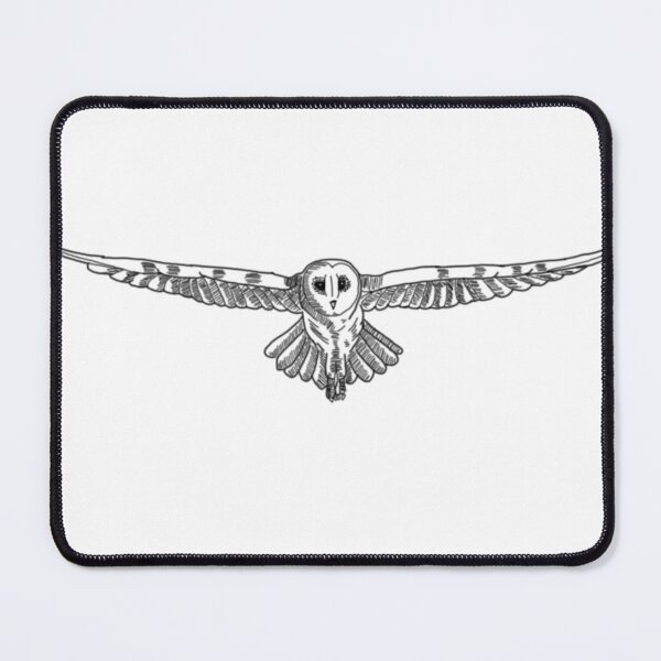 Item preview, flying owl designed and sold by aishiterumo.