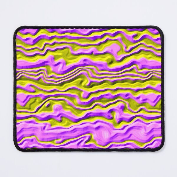 Item preview, 3D Wavy Yellow and Purple Stripes designed and sold by TheRulerofEarth.