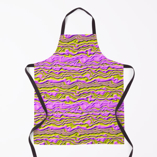 Item preview, 3D Wavy Yellow and Purple Stripes designed and sold by TheRulerofEarth.
