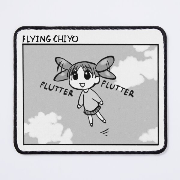 Item preview, Ransroom re-draws that panel of flying chiyo chan / funny azumanga daioh memes designed and sold by RansRoom.