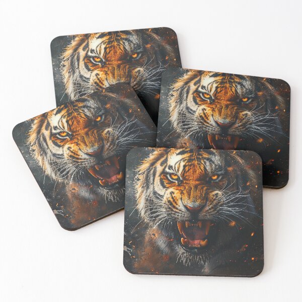 Item preview, Fierce Tiger Aseem designed and sold by OccultDreams.