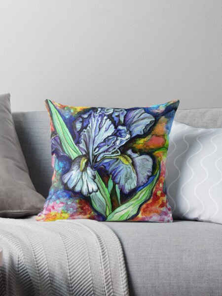 Item preview, Iris Blue designed and sold by ArtByBeatriz.