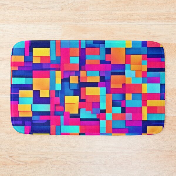 Item preview, Vibrant colors Pattern Art designed and sold by Health And Fitness Posts e-Store.