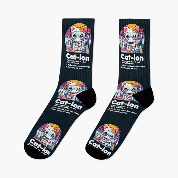 Item preview, Cation - science pun cat  designed and sold by Soum Scribbles.
