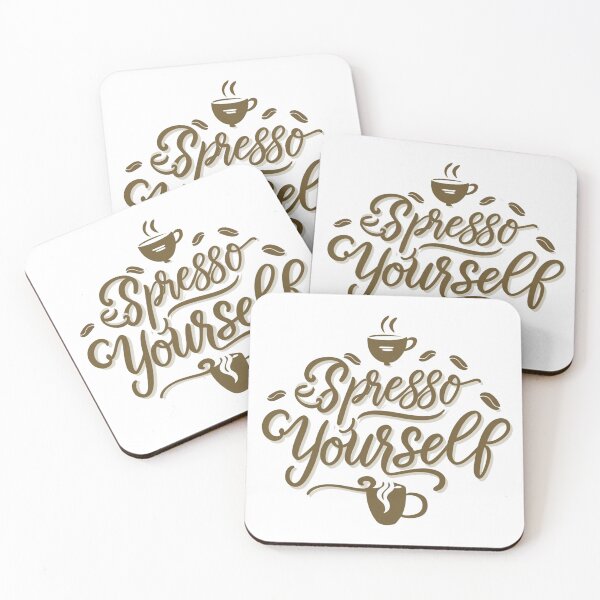 Item preview, Espresso Yourself Coffee Design | Fun Gift for Coffee Lovers on Stickers, Mugs, and More designed and sold by HahaHandlesHub.