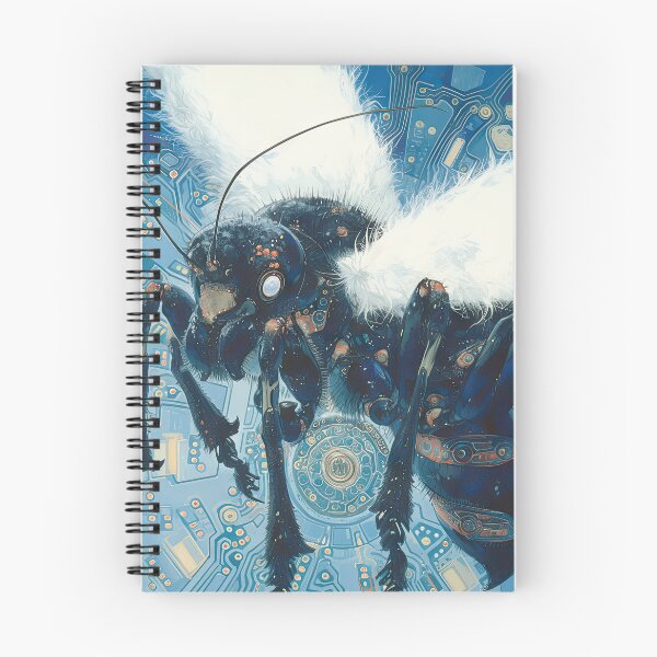Item preview, White thistledown velvet ant's body is a circuit board. designed and sold by Ccjib.