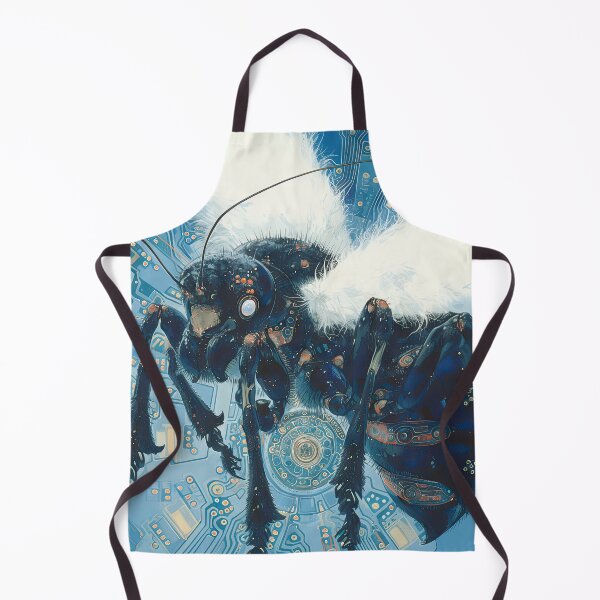 Item preview, White thistledown velvet ant's body is a circuit board. designed and sold by Ccjib.