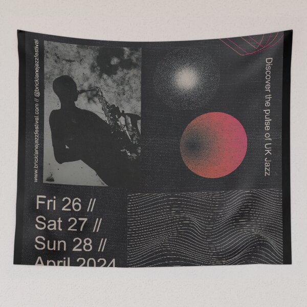 Item preview, Brick Lane Jazz Festival 2024 designed and sold by KeiraLawrence.