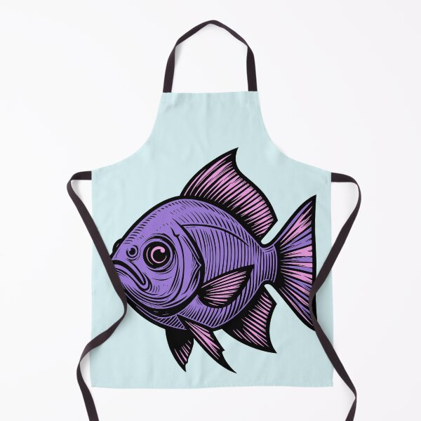 Item preview, Purple fish designed and sold by AdamMuranski.