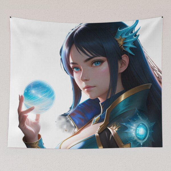 Item preview, blue gril anime designed and sold by fulldreams.