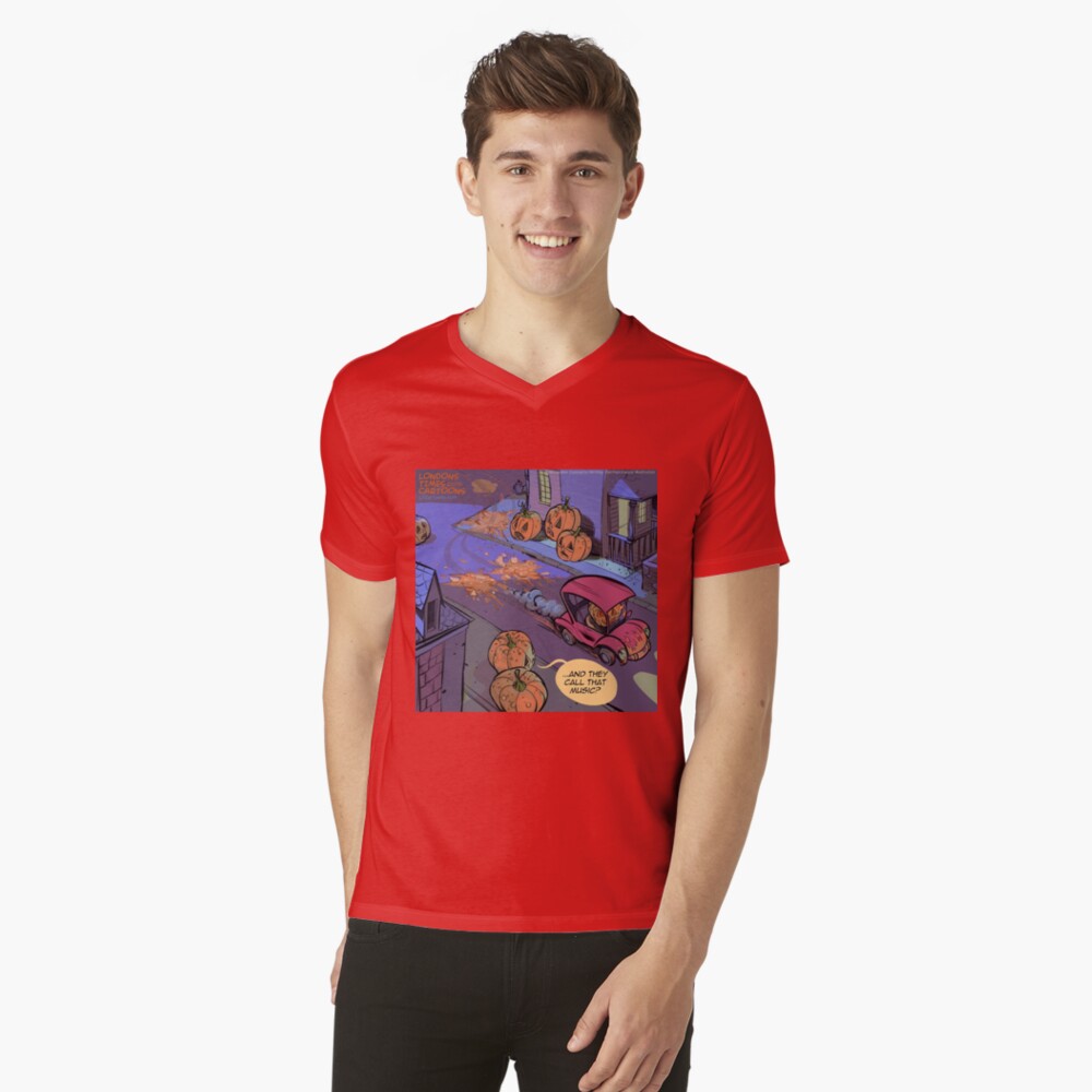 Item preview, V-Neck T-Shirt designed and sold by ltcartoons.