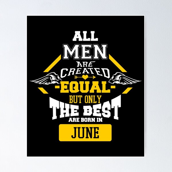 All Men Are Created Equal The Best Are Born In July Front & Back Stainless  Steel Travel Mug