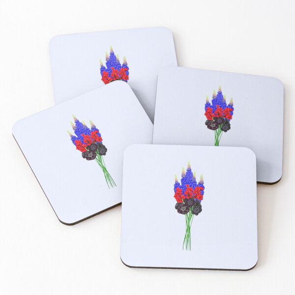 Item preview, Polyamorous subtle pride flowers   designed and sold by LittleFinds.