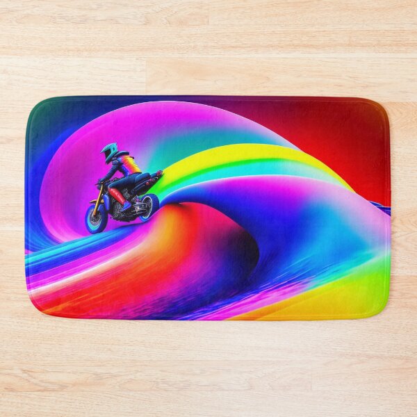 Item preview, Oceanic rainbow wave designed and sold by M-Y-A-R-T-.
