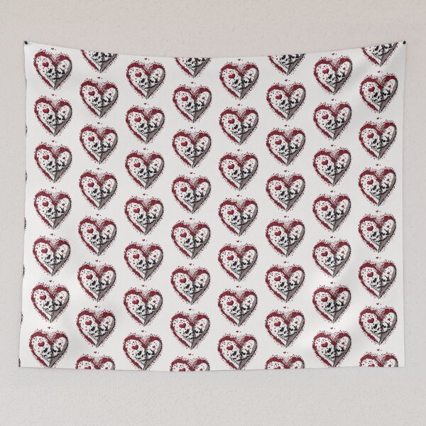 Item preview, Skulls Heart designed and sold by Digiheart.