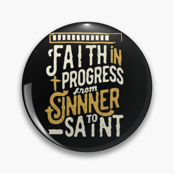Item preview, Faith in Progress - From Sinner to Saint (With Loading Progress Bar)  designed and sold by Crow8ster.
