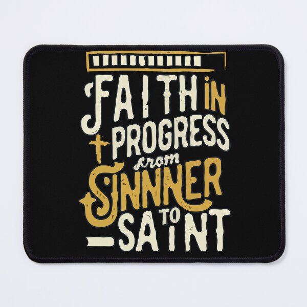 Item preview, Faith in Progress - From Sinner to Saint (With Loading Progress Bar)  designed and sold by Crow8ster.