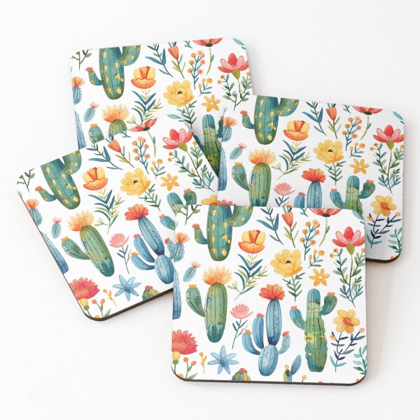 Item preview, Desert Blooms Watercolor Collection designed and sold by UnTangle.