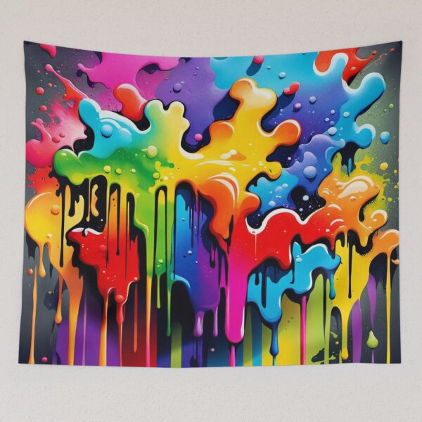 Item preview, Graffiti Abstract Splatter designed and sold by BeeTheArtCo.