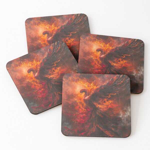 Item preview, Red Firebird  designed and sold by OccultDreams.