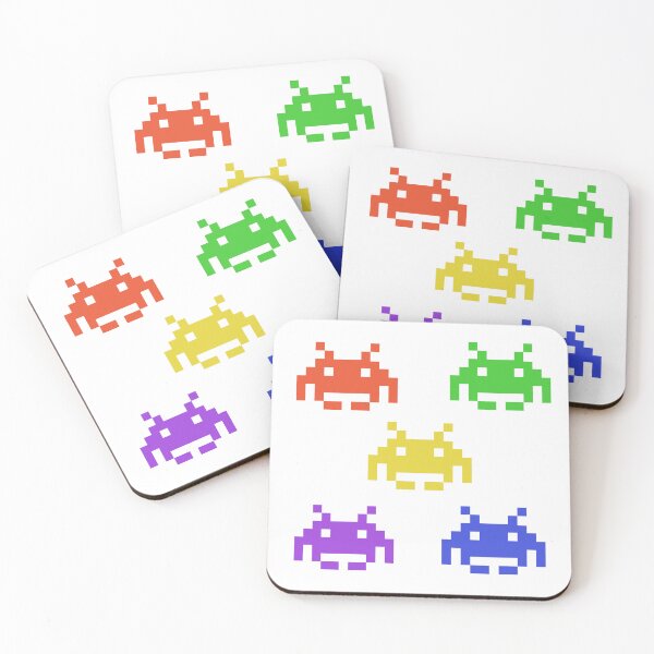 Item preview, Space Invaders (Pattern) designed and sold by Sky-99.