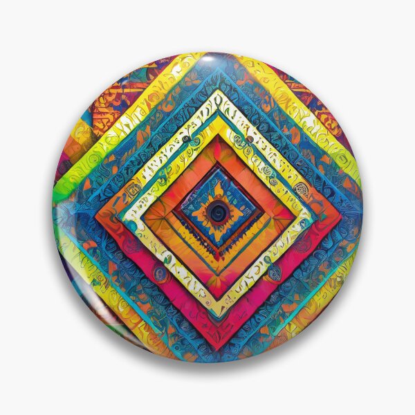 Artikelvorschau, Chromatisches Kaleidoskop: Abstrakte Kunstfusion entworfen und verkauft von drawbey.