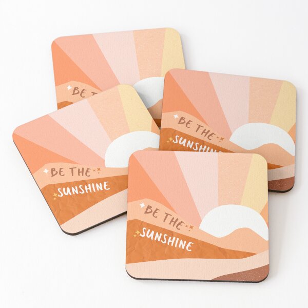 Item preview, Retro Sun illustration Be the Sunshine designed and sold by HappyNoireArt.