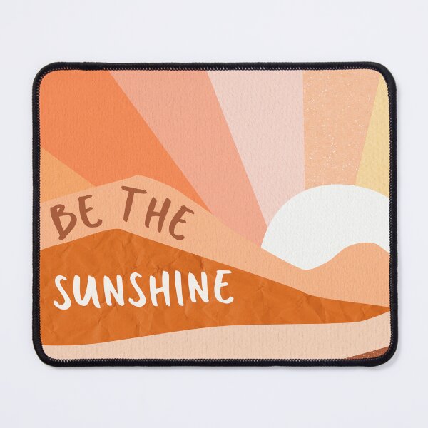 Item preview, Retro Sun illustration Be the Sunshine designed and sold by HappyNoireArt.