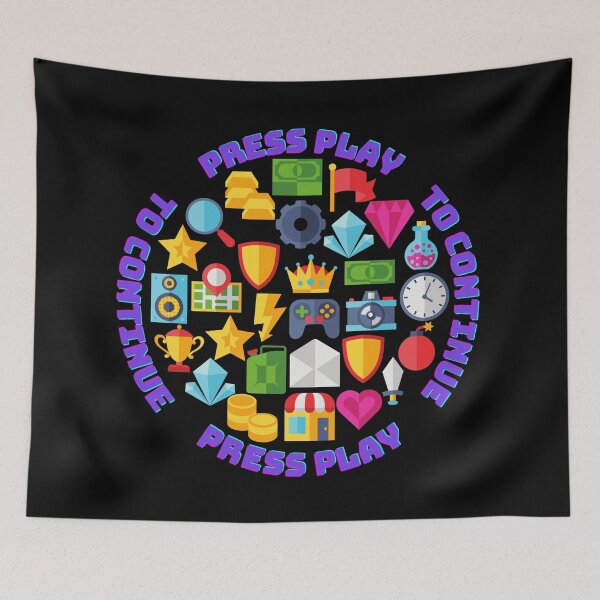 Item preview, Press play to continue designed and sold by GettyFromBetty.