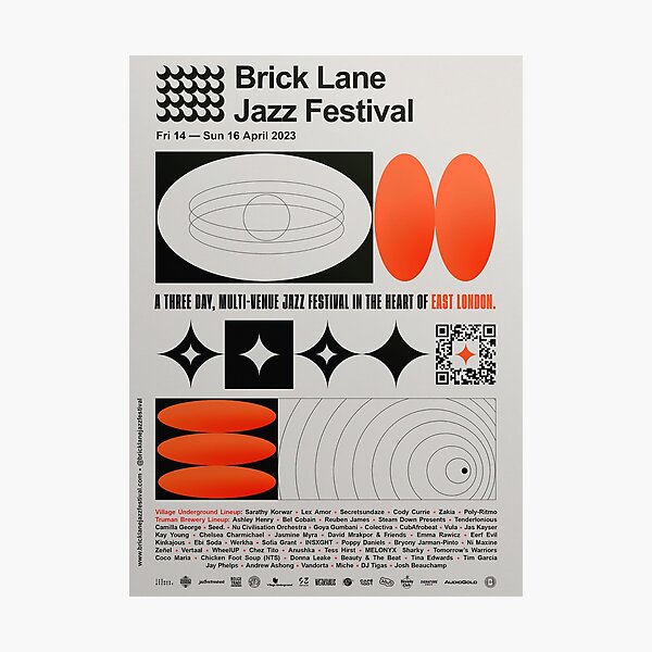 Item preview, Brick Lane Jazz Festival 2023 designed and sold by KeiraLawrence.