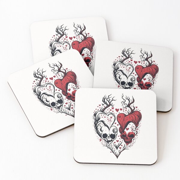 Item preview, Skulls Heart designed and sold by Digiheart.